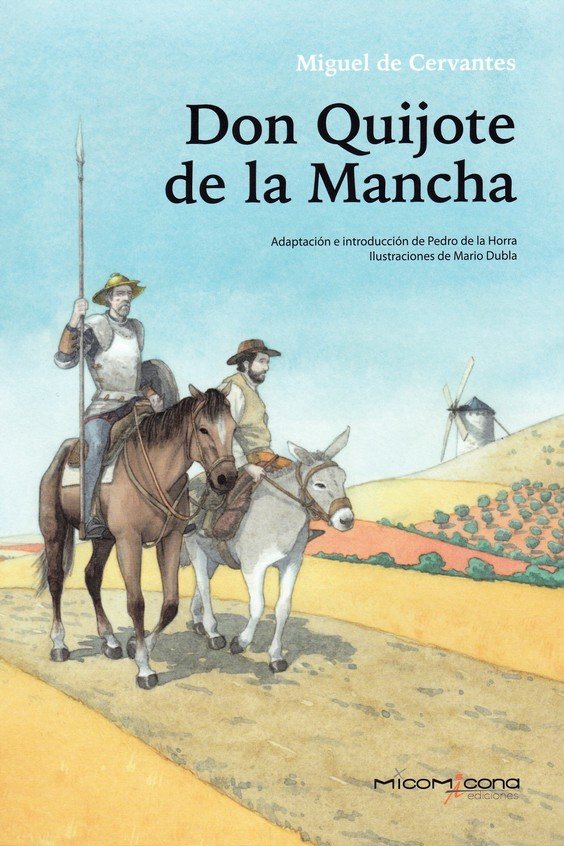 DON QUIJOTE DE LA MANCHA | portada del libro