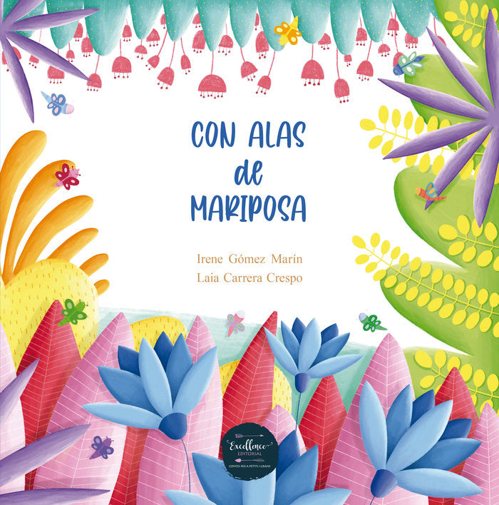 Con alas de mariposa, de Carrera, Laia | portada del libro