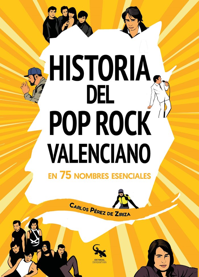 Historia del pop rock valenciano en 75 nombres esenciales, de Pérez de Ziriza, Carlos | portada del libro