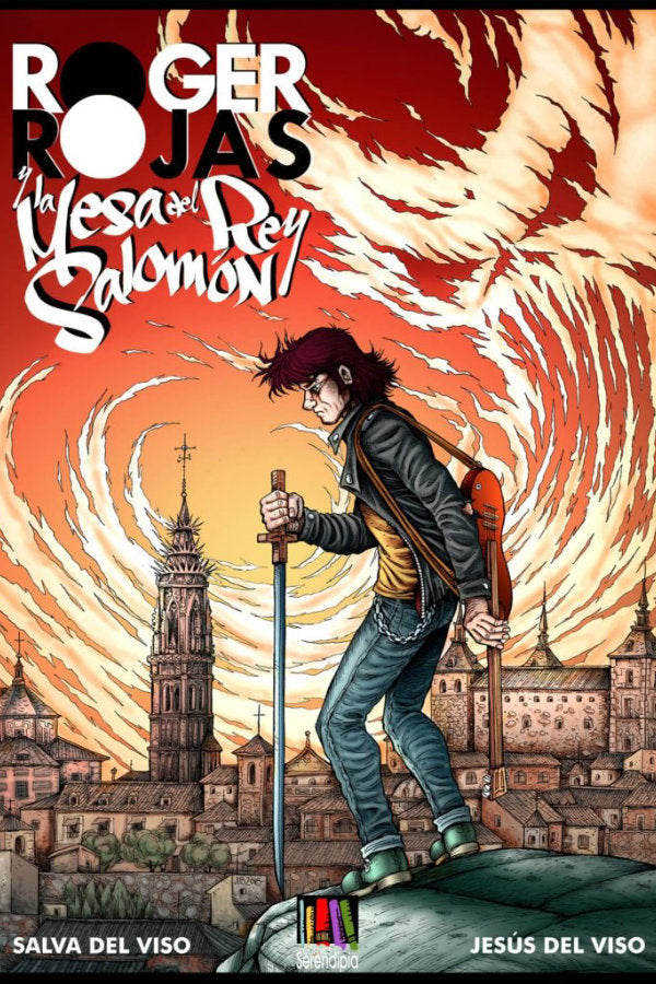 ROGER ROJAS Y LA MESA DEL REY SALOMON, de DEL VISO, JESÚS | portada del libro