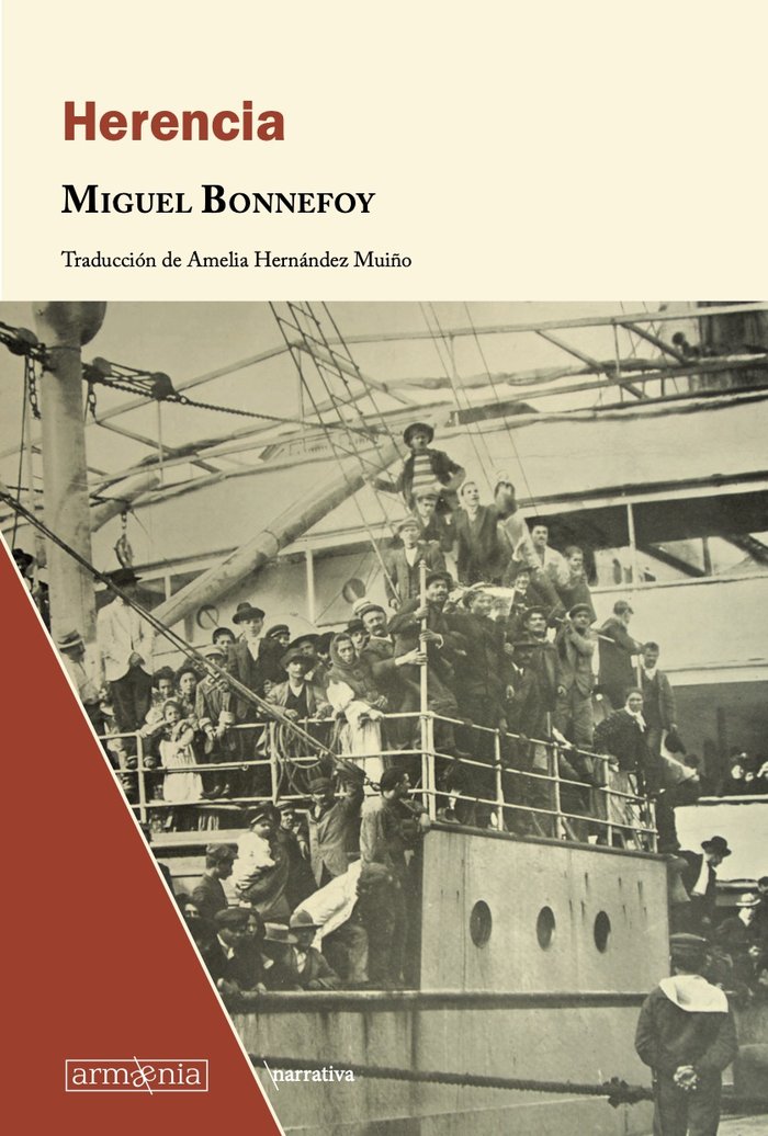 HERENCIA, de BONNEFOY, MIGUEL | portada del libro