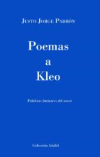Poemas a Kleo, de JUSTO JORGE PADRON | portada del libro