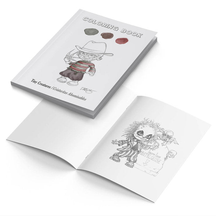 Coloring book Tiny Creatures, de G. Forés, David | portada del libro