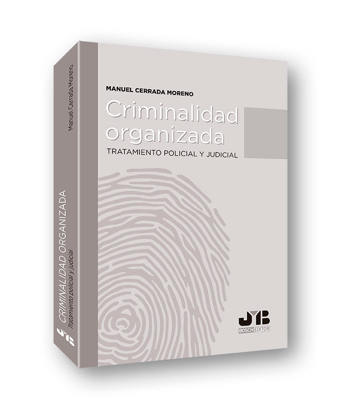 Criminalidad organizada, de Cerrada Moreno, Manuel | portada del libro