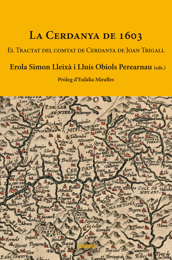 La Cerdanya de 1603, de OBIOLS, LLUIS | portada del libro