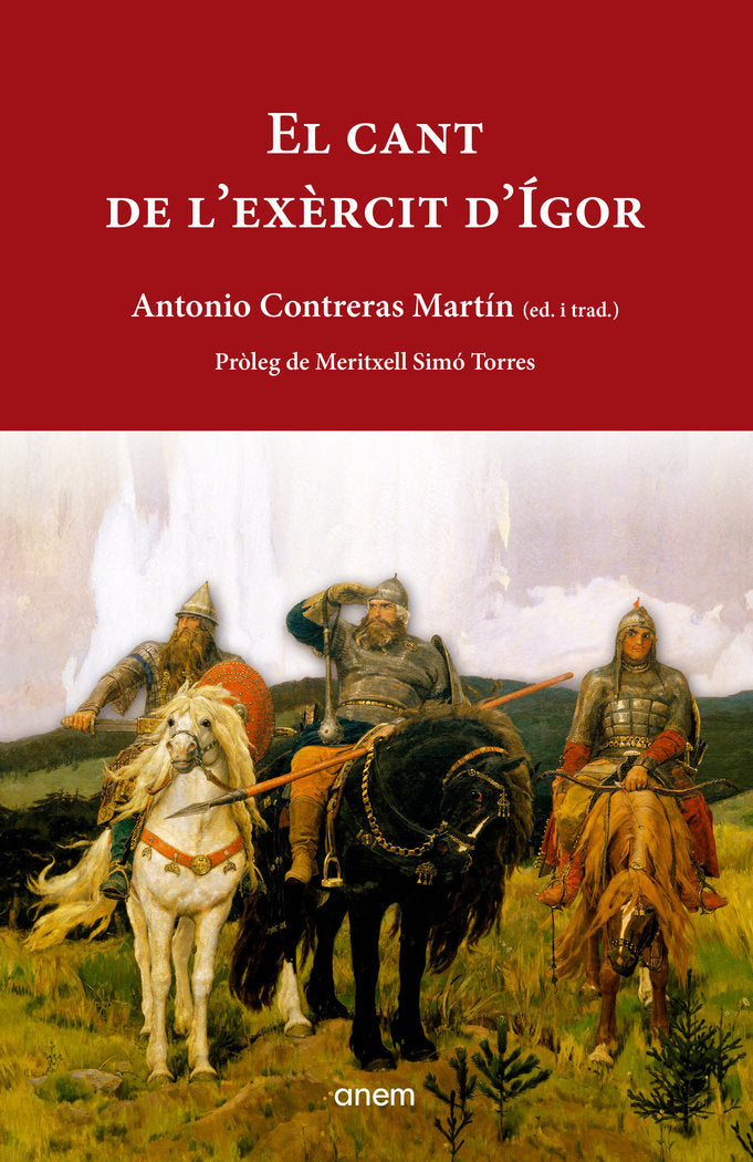 EL CANT DE L'EXERCIT D'IGOR, de CONTRERAS, ANTONIO | portada del libro
