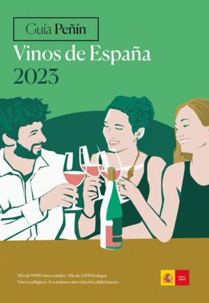 GUIA PEÑIN VINOS DE ESPAÑA 2023, de AA.VV. | portada del libro