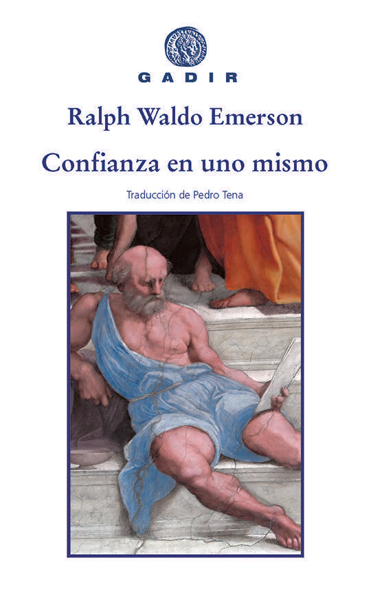 Confianza en uno mismo, de RALPH WALDO EMERSON | portada del libro