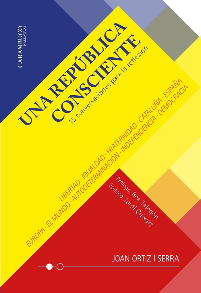 Una república consciente, de Ortiz i Serra, Joan | portada del libro