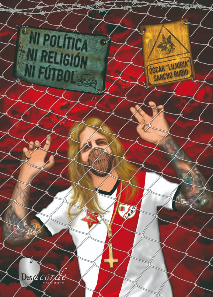 NI POLITICA, NI RELIGION, NI FUTBOL, de SANCHO RUBIO | portada del libro