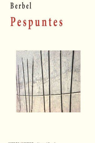 PESPUNTES, de BERBEL | portada del libro