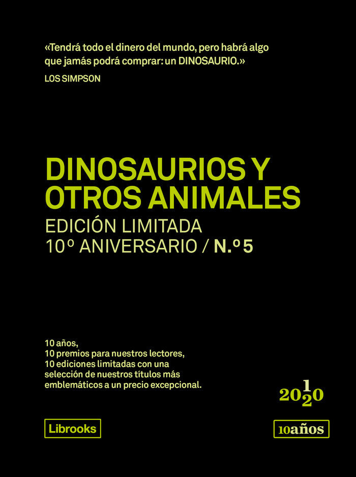Dinosaurios y otros animales. Edición limitada 10º aniversario n.° 5, de Benton, Mike | portada del libro