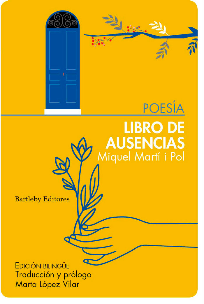 LIBRO DE AUSENCIAS / LLIBRE D'ABSENCIES, de MARTI I POL, MIQUEL | portada del libro