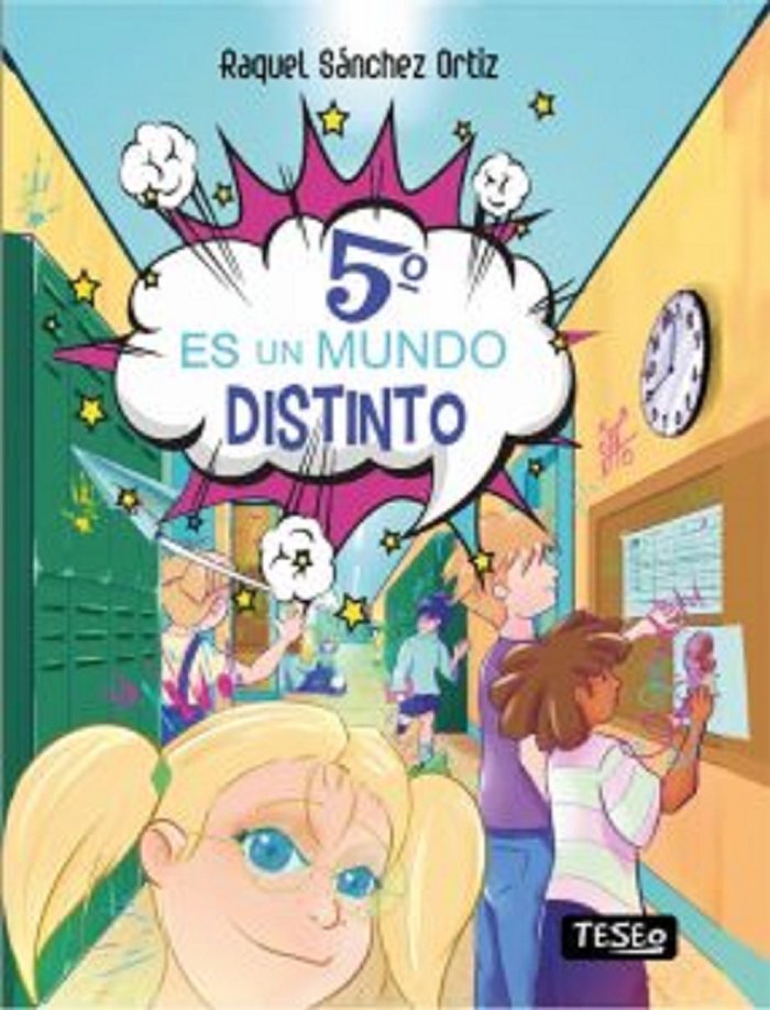 5º ES UN MUNDO DISTINTO, de SÁNCHEZ ORTIZ, RAQUEL | portada del libro