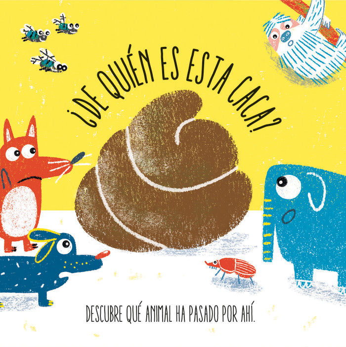DE QUIEN ES ESTA CACA, de ONN, AIDAN | portada del libro