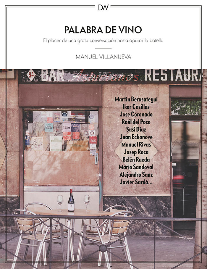 PALABRA DE VINO, de VILLANUEVA, MANUEL | portada del libro