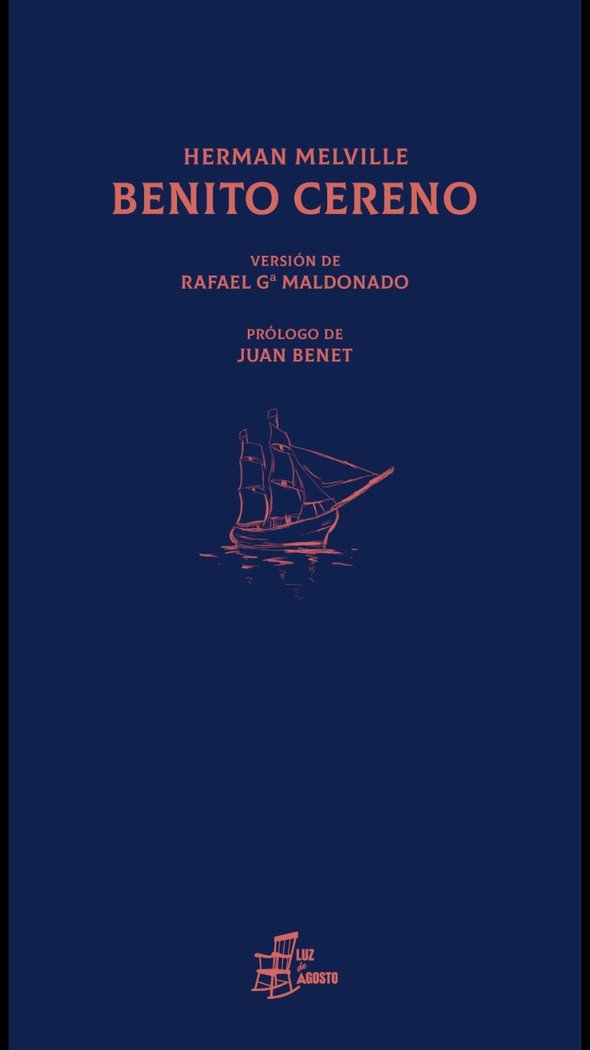 Benito Cereno, de Melville, Herman | portada del libro