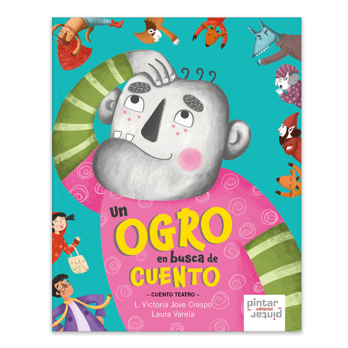 Un ogro en busca de cuento (Cuento-teatro), de Jove Crespo | portada del libro