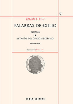 PALABRAS DE EXILIO, de DEL TILO, CARLOS | portada del libro