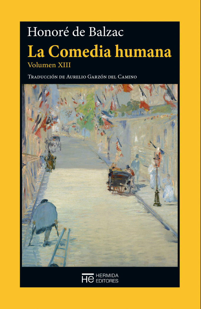 LA COMEDIA HUMANA. VOLUMEN XIII, de BALZAC, HONORE | portada del libro