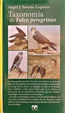 Taxonomía de Falco Peregrinus, de SANCHO LAGUENS | portada del libro