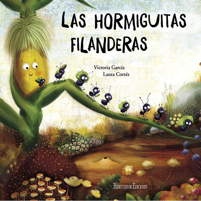 Las hormiguitas filanderas, de Garcia, Victoria | portada del libro