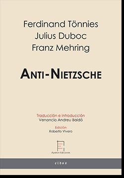 Anti-Nietzsche, de Tönnies, Ferdinand | portada del libro