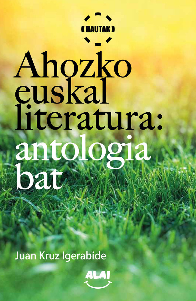 Ahozko euskal literatura: antologia bat, de IGERABIDE SARASOLA, JUAN KRUZ | portada del libro