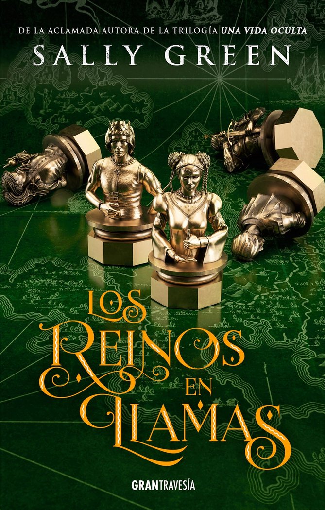 Los reinos en llamas, de GREEN, SALLY | portada del libro