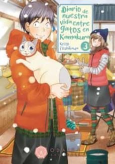 Diario de nuestra vida entre gatos en Kamakura 3, de YOSHIKAWA | portada del libro