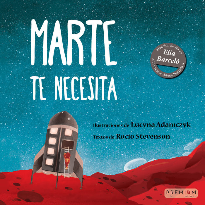 Marte te necesita, de Stevenson, Rocío | portada del libro