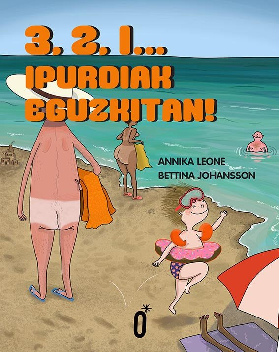 3, 2, 1...IPURDIAK EGUZKITAN!, de LEONE | portada del libro