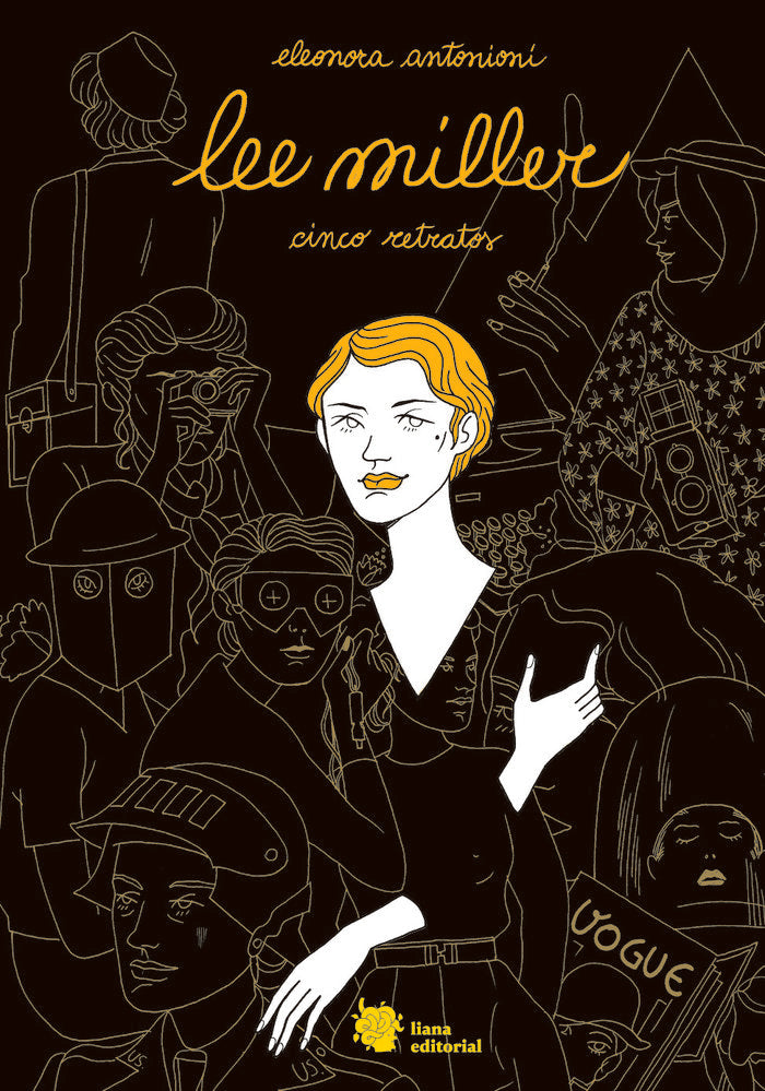 LEE MILLER. CINCO RETRATOS, de ELEONORA ANTONIONI | portada del libro