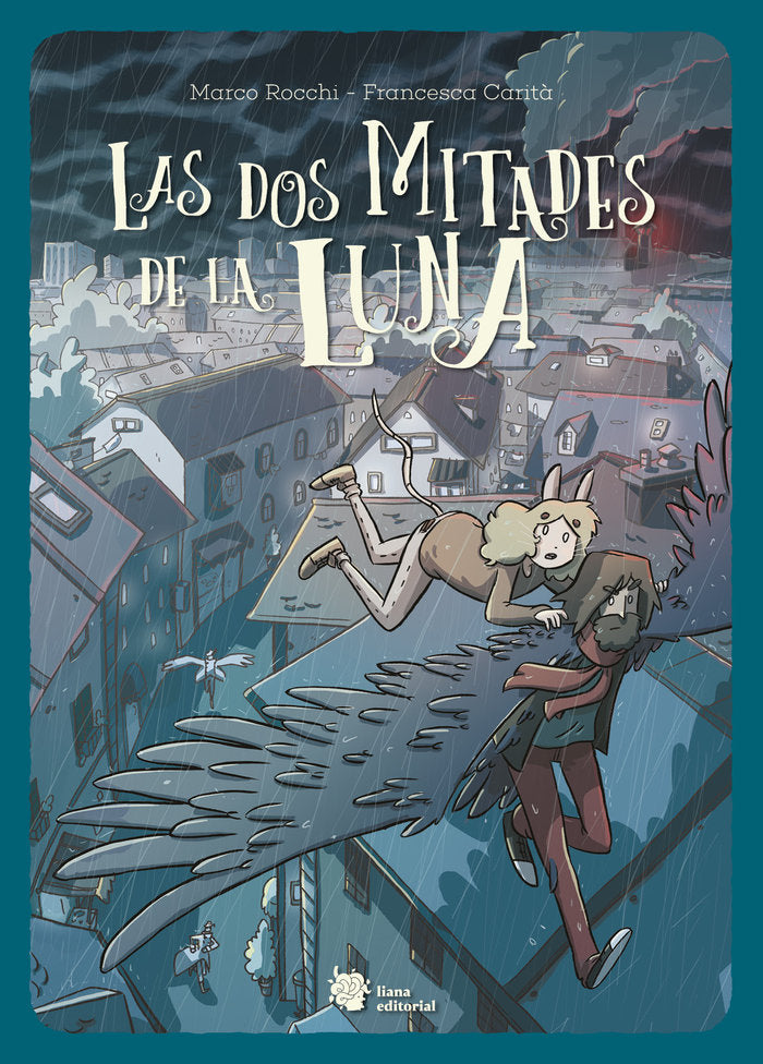 LAS DOS MITADES DE LA LUNA, de MARCO ROCCHI | portada del libro