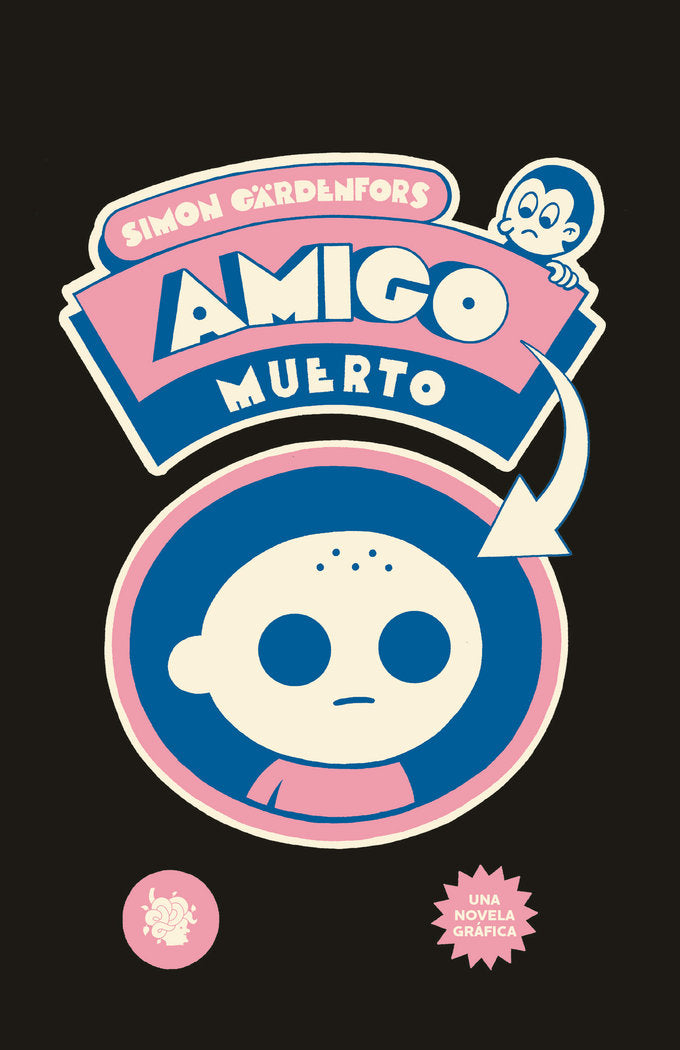 AMIGO MUERTO, de SIMON GARDENFORS | portada del libro