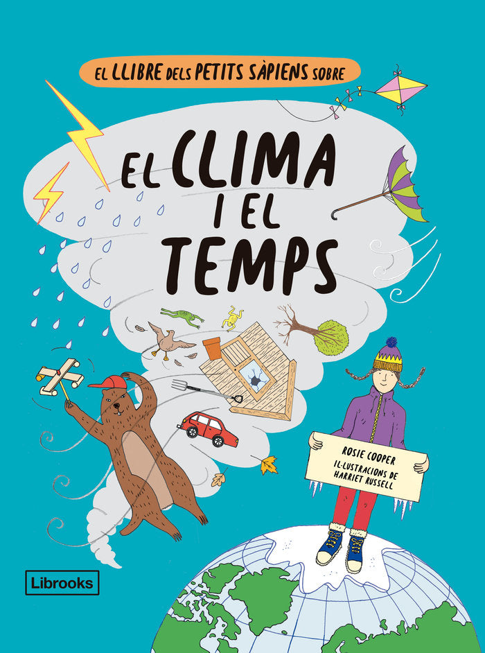 EL LLIBRE DELS PETITS SAPIENS SOBRE EL CLIMA I EL TEMPS, de RUSSELL, HARRIET | portada del libro