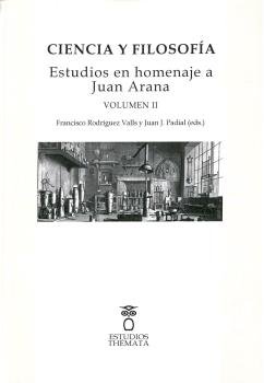 CIENCIA Y FILOSOFIA VOL II, de VV AA | portada del libro