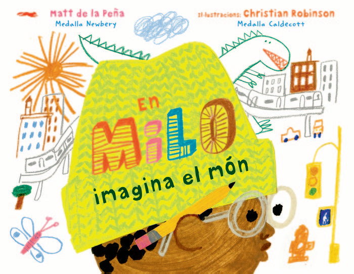 EN MILO IMAGINA EL MON, de DE LA PEÑA,MATT | portada del libro