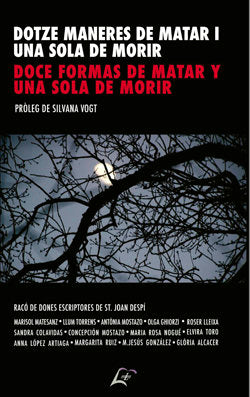 Dotze Maneres de matar i una sola de morir, de AA.VV. | portada del libro