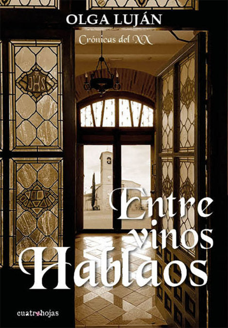 Entre vinos hablaos, de Olga Luján Rodríguez | portada del libro