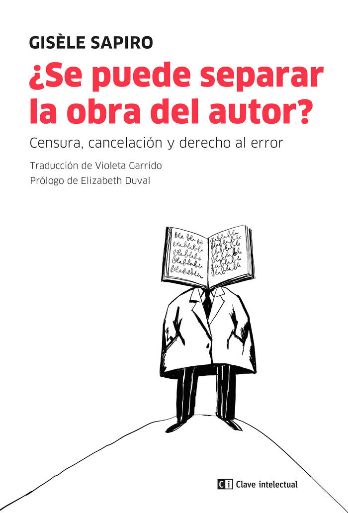 SE PUEDE SEPARAR LA OBRA DEL AUTOR, de SAPIRO,GISELE | portada del libro