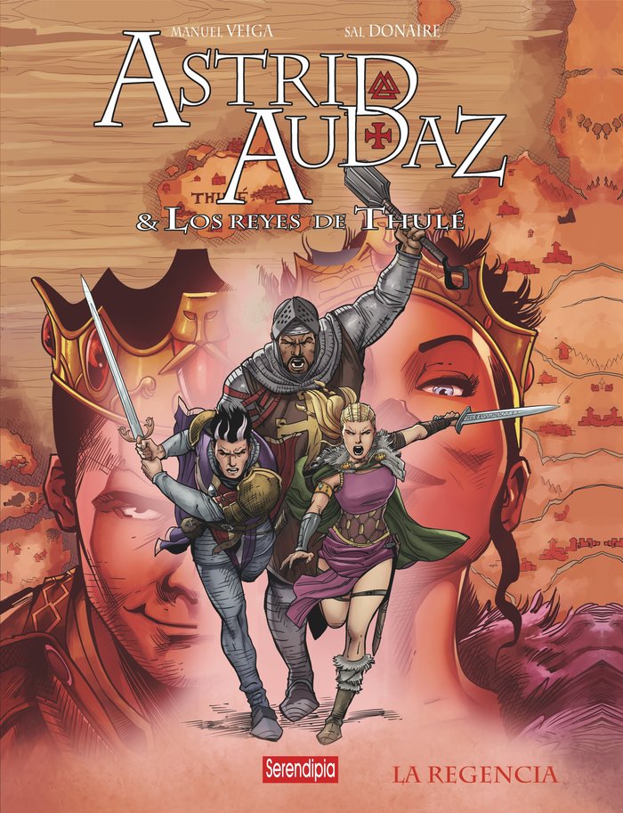 ASTRID, AUDAZ - LOS REYES DE THULE. LA REGENCIA, de BARSA, TIAGO | portada del libro