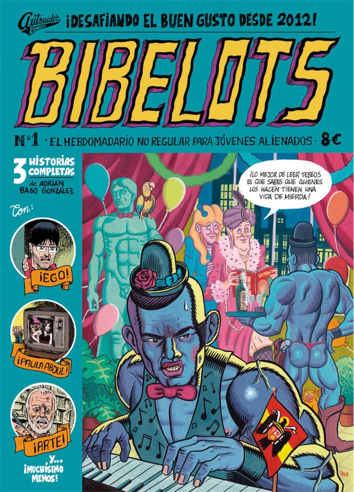 BIBELOTS, de ADRIAN BAGO | portada del libro