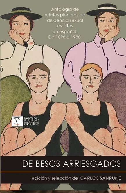 DE BESOS ARRIESGADOS, de CARLOS SANRUNE | portada del libro