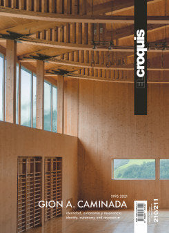 CROQUIS 210 211 GION A CAMINADA 1995 2021 | portada del libro