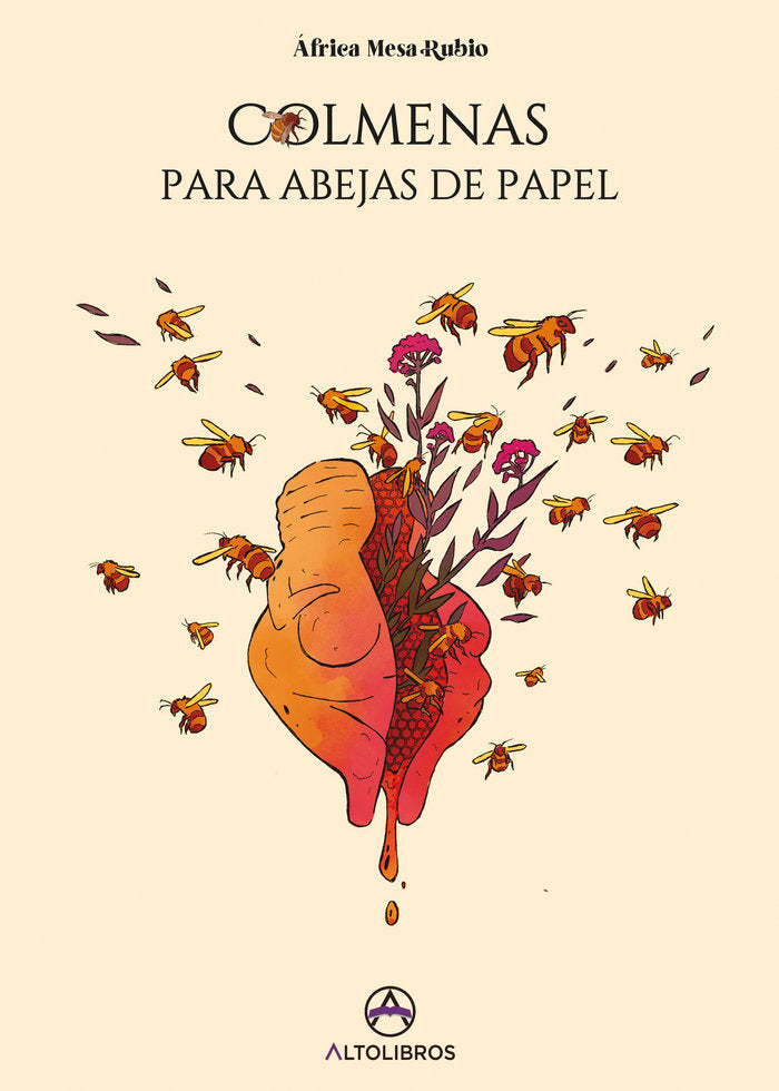 COLMENAS PARA ABEJAS DE PAPEL, de Mesa Rubio, África | portada del libro