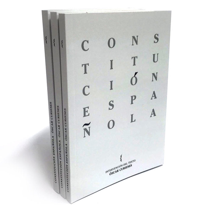 CONSTITUCIÓN, de CURIESES, OSCAR CURIESES | portada del libro