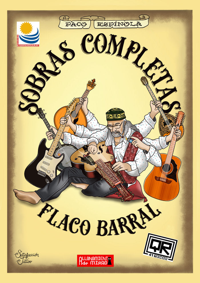 Flaco Barral: Sobras Completas, de Espínola, Paco | portada del libro