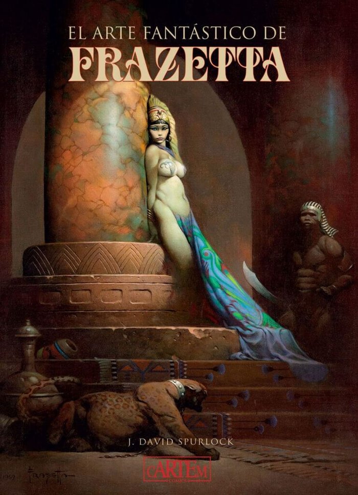 EL ARTE FANTASTICO DE FRAZETTA, de SPURLOCK, J. DAVID | portada del libro