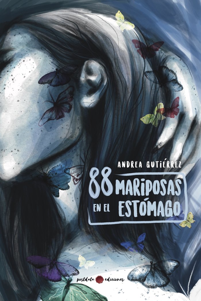 88 mariposas en el estómago, de Gutiérrez, Andrea | portada del libro